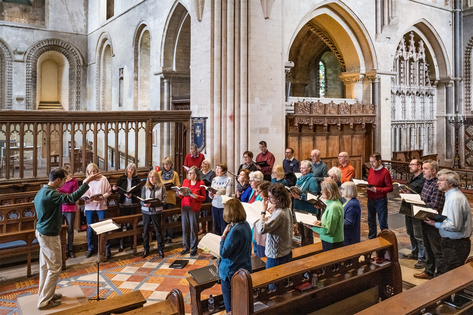 Southern Voices in rehearsal